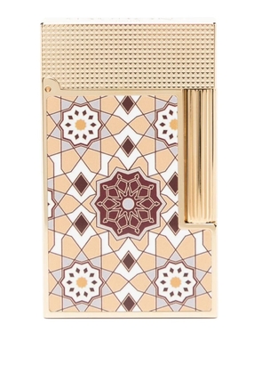 S.T. Dupont patterned lighter - Yellow