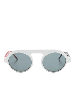 Thom Browne Eyewear round-frame sunglasses - White