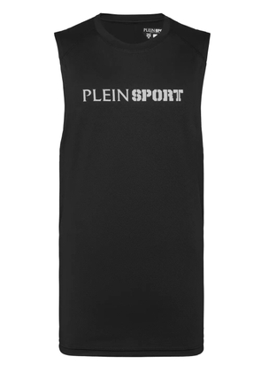 Plein Sport reflective tank top - Black