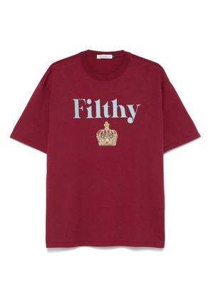 Undercover slogan-print T-shirt - Red