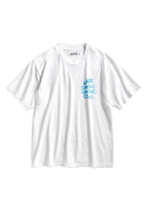 Anti Social Social Club logo-print t-shirt - White