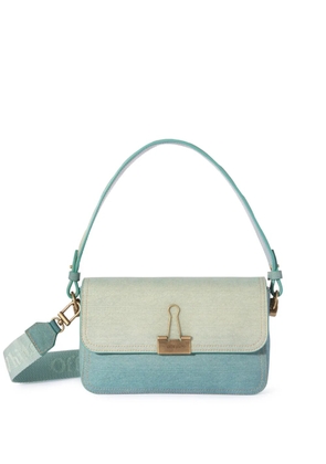 Off-White medium Soft Binder shoulder bag - Blue
