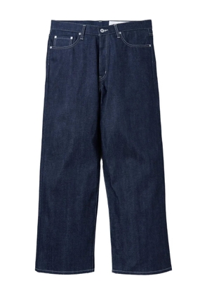 Neighborhood contrast-stitch jeans - Blue