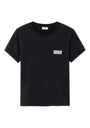 American Vintage Ykobow short-sleeve T-shirt - Black