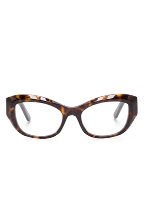 Balenciaga Eyewear 0398O glasses - Brown