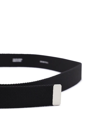 Carhartt WIP logo-plaque belt - BLACK