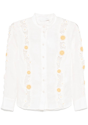 ZIMMERMANN Everley shirt - White
