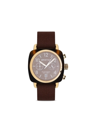 Briston Clubmaster Classic Chrono 40mm - Brown