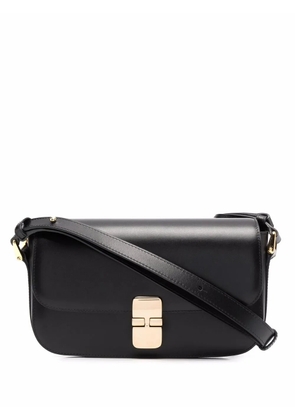 A.P.C. Grace leather shoulder bag - Black