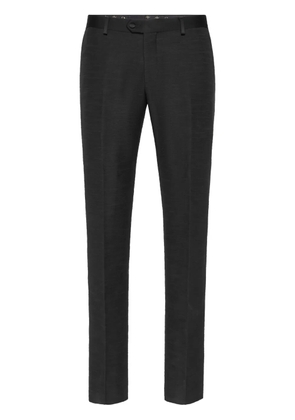 Billionaire pressed-crease trousers - Black