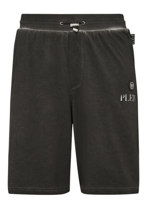 Philipp Plein Basic Plein Old Dye shorts - Black
