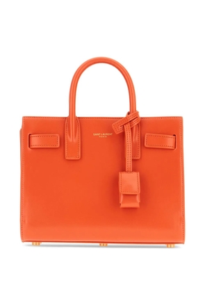 Saint Laurent leather top-handles tote bag - Orange