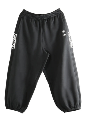 adidas x Willy Chavarria logo track pants - Black