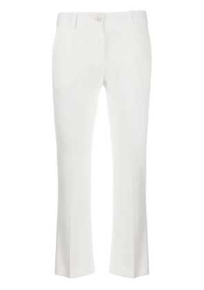 Alberto Biani flared skinny trousers - White