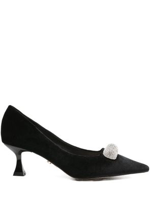 TWENTY FOURHAITCH embellished pointed pumps - Black