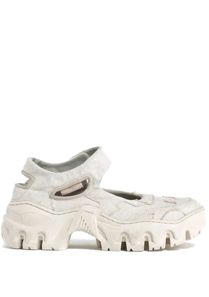 Rombaut round-toe ballet flats - White