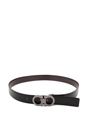 Ferragamo logo buckle belt - Black
