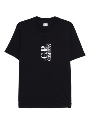 C.P. Company logo-print cotton T-shirt - Blue