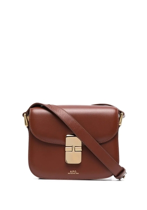 A.P.C. Grace shoulder bag - Brown