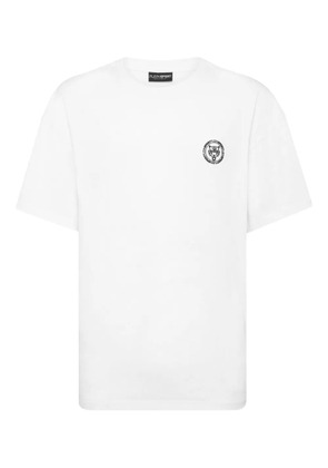 Plein Sport crew-neck logo T-shirt - White