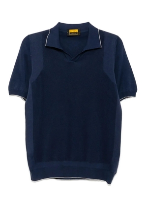 Svevo cotton polo t-shirt - Blue