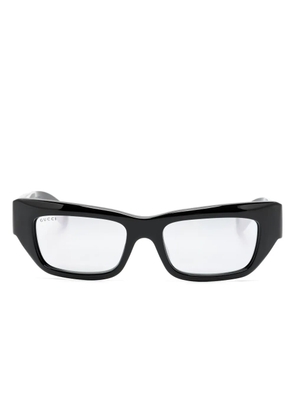 Gucci Eyewear rectangle-frame sunglasses - Black