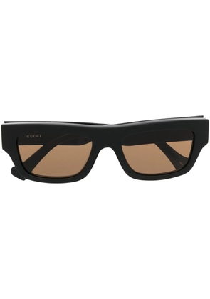 Gucci Eyewear square-frame tinted-lenses sunglasses - Black