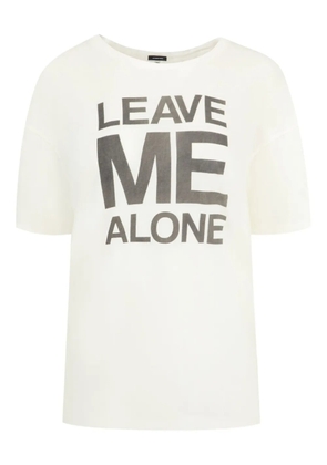 R13 Leave Me Alone T-shirt - Neutrals