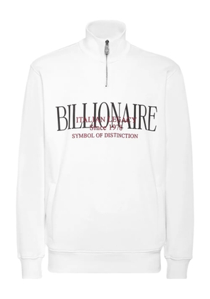 Billionaire logo-print sweatshirt - White
