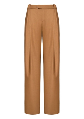 Aleksandre Akhalkatsishvili wide-leg trousers - Brown