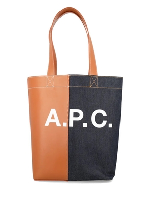 A.P.C. Axel tote bag - Brown