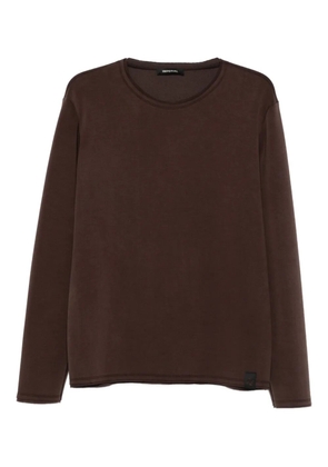 IMPERIAL long-sleeve cotton T-shirt - Brown