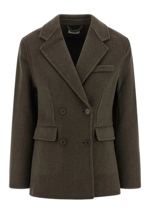 P.A.R.O.S.H. Legend double-breasted wool coat - Brown