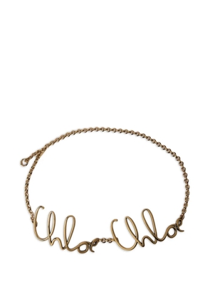 Chloé Iconic chain belt - Gold