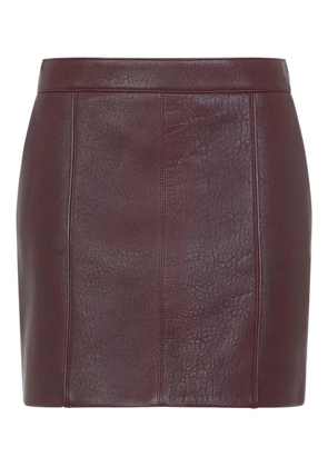 Chloé panelled mini skirt - Red