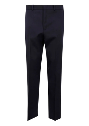 Jil Sander lightweight wool gabardine trousers - Blue