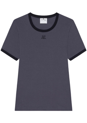 Courrèges Signature T-shirt - Grey