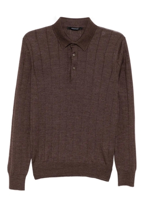 Tagliatore Polo shirt - Brown