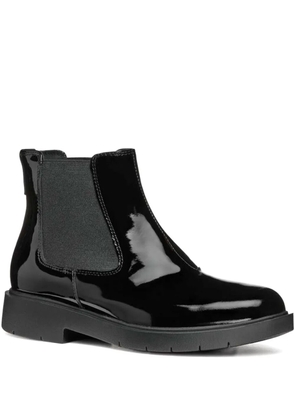 Geox leather chelsea boots - Black