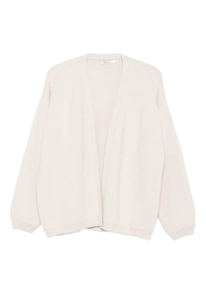 Liska balloon-sleeve cardigan - Neutrals