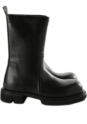 Rick Owens leather boots - Black