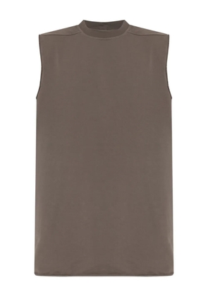 Rick Owens raw-edge sleeveless vest - Brown
