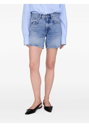 ANINE BING Heath denim shorts - Blue