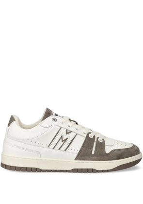 The Mercer Brand logo-embroidered low-top sneakers - White