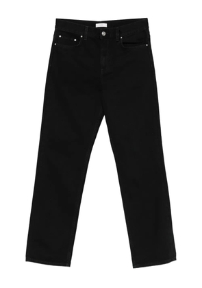 TOTEME straight-leg jeans - Black
