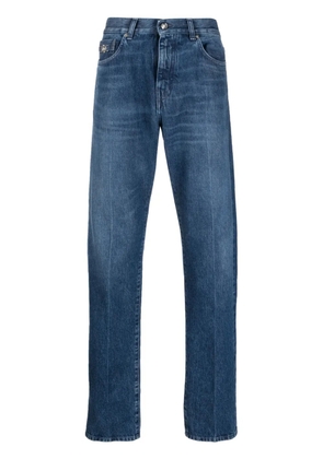 Versace straight-leg mid-rise jeans - Blue