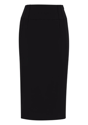 BOSS pencil midi skirt - Black