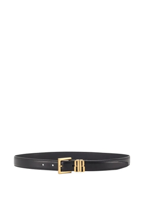 Balenciaga BB editor buckle belt - Black