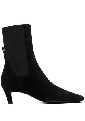 TOTEME The Mid Heel 50mm boots - Black