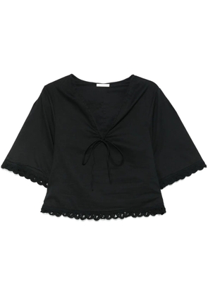 By Malene Birger Ulrikke top - Black